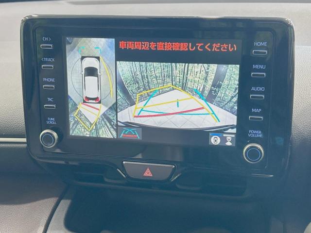 ヤリスクロス ハイブリッドＺ　全周囲カメラ　ブラインドスポットモニター　ハーフレザーシート　パワーシート　ドラレコ　コーナーセンサー　スマートキー　ＬＥＤヘッド　ＥＴＣ２．０　純正１８インチアルミ　オートハイビーム　オートライト（5枚目）