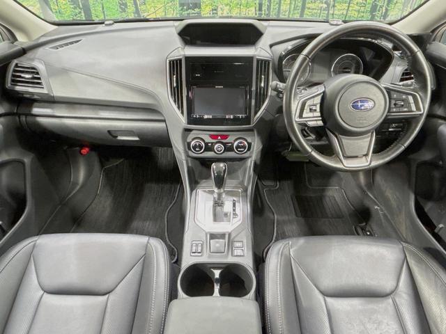 インプレッサスポーツ １．６ｉ－Ｌアイサイト　禁煙車　アイサイトＶｅｒ３　純正ナビ　バックカメラ　Ｂｌｕｅｔｏｏｔｈ　フルセグ　ＥＴＣ　シートヒーター　パワーシート　黒革シート　ＬＥＤヘッドライト　革巻きステアリング　スマートキー　オートエアコン（2枚目）