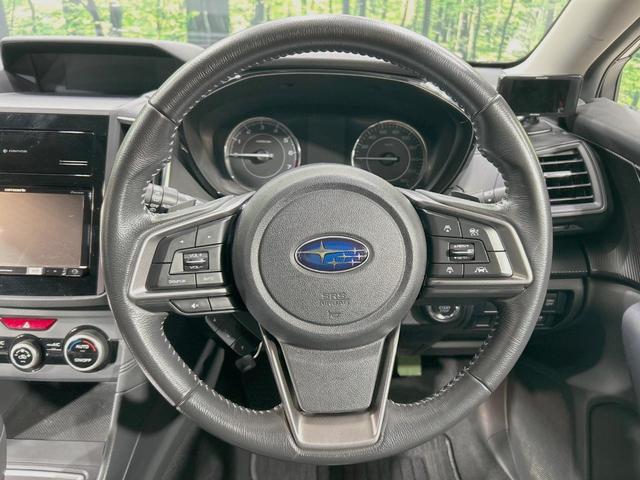 インプレッサスポーツ １．６ｉ－Ｌアイサイト　禁煙車　アイサイトＶｅｒ３　純正ナビ　バックカメラ　Ｂｌｕｅｔｏｏｔｈ　フルセグ　ＥＴＣ　シートヒーター　パワーシート　黒革シート　ＬＥＤヘッドライト　革巻きステアリング　スマートキー　オートエアコン（12枚目）