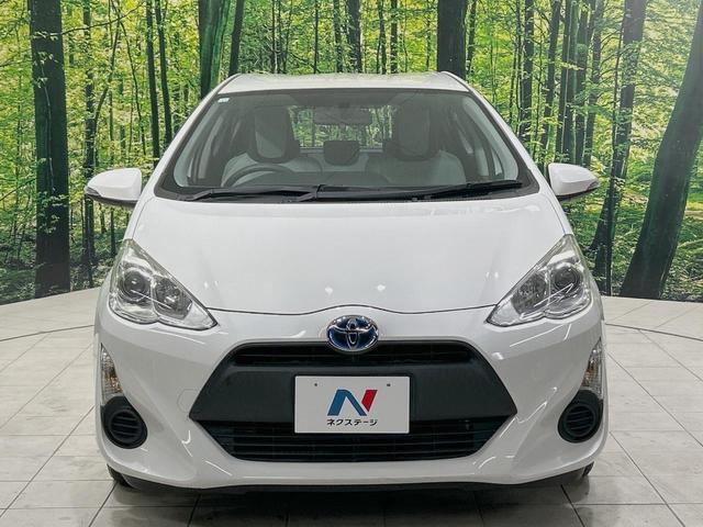 アクア L 純正SDナビ 禁煙車 ETC オートエアコン Bluetooth CD 地デジ フロアマット ドアバイザー 電動格納ミラー(14枚目)