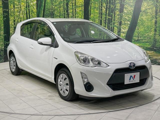 アクア L 純正SDナビ 禁煙車 ETC オートエアコン Bluetooth CD 地デジ フロアマット ドアバイザー 電動格納ミラー(16枚目)