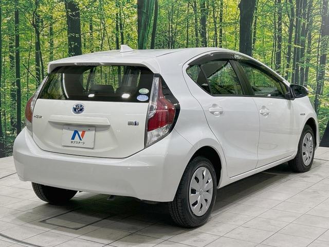 アクア L 純正SDナビ 禁煙車 ETC オートエアコン Bluetooth CD 地デジ フロアマット ドアバイザー 電動格納ミラー(17枚目)