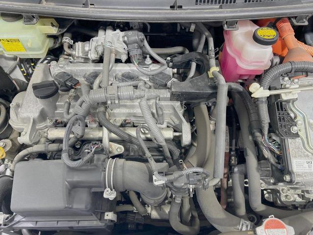 アクア L 純正SDナビ 禁煙車 ETC オートエアコン Bluetooth CD 地デジ フロアマット ドアバイザー 電動格納ミラー(18枚目)