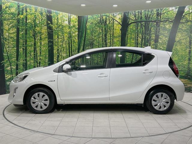 アクア L 純正SDナビ 禁煙車 ETC オートエアコン Bluetooth CD 地デジ フロアマット ドアバイザー 電動格納ミラー(29枚目)