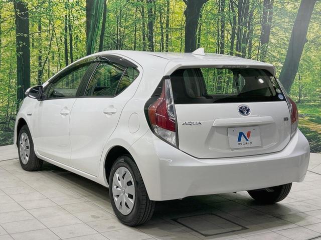 アクア L 純正SDナビ 禁煙車 ETC オートエアコン Bluetooth CD 地デジ フロアマット ドアバイザー 電動格納ミラー(30枚目)