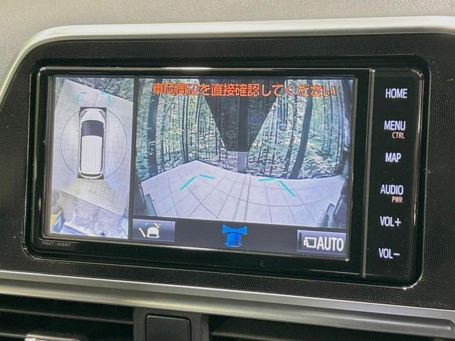 シエンタ Ｇ　クエロ　禁煙車　純正ＳＤナビ　セーフティセンス　全周囲カメラ　両側電動ドア　クリアランスソナー　ハーフレザー　ＬＥＤヘッド　スマートキー　７人乗り　オートライト　オートエアコン　Ｂｌｕｅｔｏｏｔｈ再生（4枚目）
