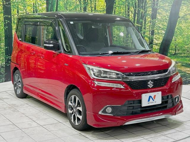 ソリオバンディット ハイブリッドＭＶ　禁煙車　純正８型ナビ　デュアルカメラブレーキサポート　クルコン　車線逸脱警報　両側電動ドア　シートヒーター　ＬＥＤヘッド　バックカメラ　ＥＴＣ　アイドリングストップ　オートＡＣ　純正１５インチアルミ（30枚目）