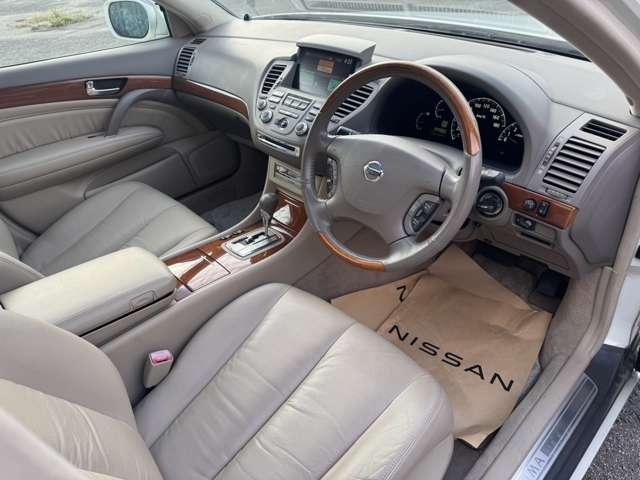 シーマ 450XV サンルーフ 本革シート シートヒーター(6枚目)