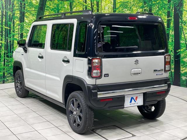 ハスラー タフワイルド 衝突被害軽減システム レーダークルーズ 禁煙車 コーナーセンサー スマートキー LEDヘッド ルーフレール 車線逸脱警報 オートライト オートエアコン 純正15インチアルミ LEDフォグ(28枚目)