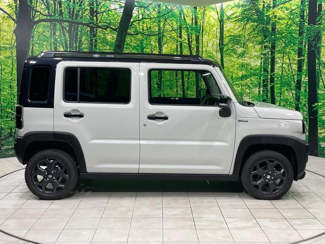 ハスラー タフワイルド 衝突被害軽減システム レーダークルーズ 禁煙車 コーナーセンサー スマートキー LEDヘッド ルーフレール 車線逸脱警報 オートライト オートエアコン 純正15インチアルミ LEDフォグ(30枚目)