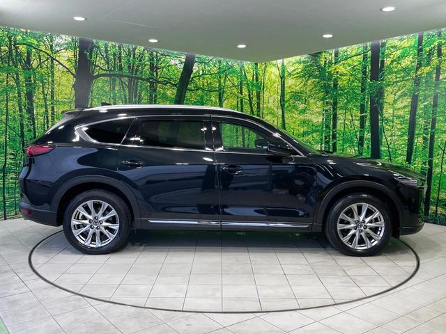 ＣＸ－８ ＸＤ　Ｌパッケージ　禁煙車　メーカーナビ　後席モニター　ＢＯＳＥ　ルーフレール　衝突軽減　レーダークルーズ　茶革　パワーシート　シートヒーター　シートメモリー　ステアリングヒーター　電動リア　クリアランスソナー　ＥＴＣ（25枚目）
