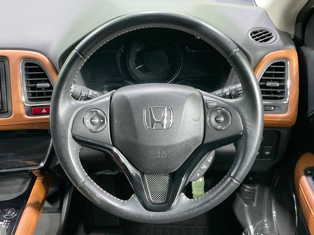 ヴェゼル ハイブリッドＺ　禁煙車　ルーフレール　ＳＤナビ　シティブレーキアクティブシステム　クルーズコントロール　ハーフレザー　シートヒーター　ＬＥＤヘッド　バックカメラ　ＥＴＣ　純正１７インチアルミ　スマートキー（44枚目）