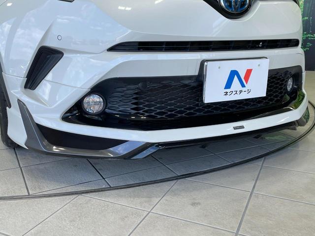 C-HR G 禁煙車 モデリスタ シーケンシャル 純正9型ナビ セーフティセンス レーダークルーズ BSM 黒革 シートヒーター クリアランスソナー LEDヘッド バックカメラ ETC 純正18インチアルミ(3枚目)