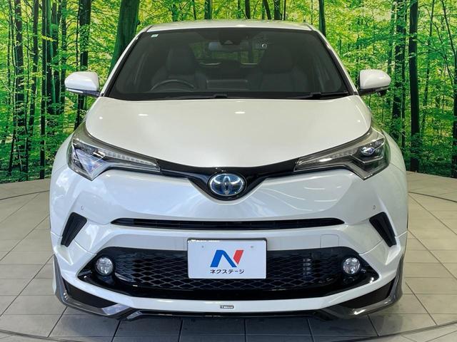 C-HR G 禁煙車 モデリスタ シーケンシャル 純正9型ナビ セーフティセンス レーダークルーズ BSM 黒革 シートヒーター クリアランスソナー LEDヘッド バックカメラ ETC 純正18インチアルミ(14枚目)