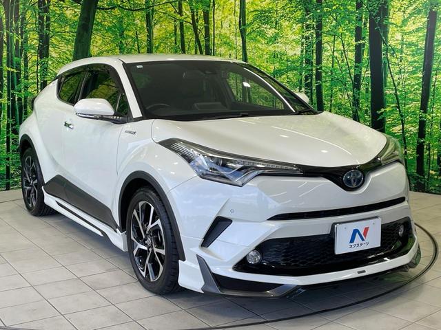 C-HR G 禁煙車 モデリスタ シーケンシャル 純正9型ナビ セーフティセンス レーダークルーズ BSM 黒革 シートヒーター クリアランスソナー LEDヘッド バックカメラ ETC 純正18インチアルミ(16枚目)