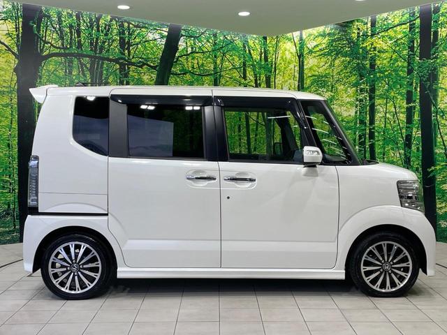 N-BOXカスタム G・ターボLパッケージ 禁煙車 SDナビ バックカメラ シティブレーキアクティブシステム ハーフレザー スマートキー HIDヘッド ETC クルコン オートライト オートエアコン 純正15インチAW Bluetooth再生(24枚目)