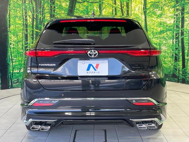 ハリアー Z レザーパッケージ 禁煙車 モデリスタ 12.3型ナビ JBL 全周囲カメラ BSM 衝突軽減 レーダークルーズ 黒革 パワーシート シートメモリー シートエアコン ステアリングヒーター 電動リア クリアランスソナー(15枚目)