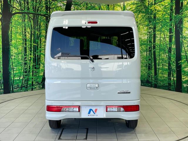 エブリイワゴン PZターボスペシャル 届出済未使用車 スズキセーフティサポート 両側電動ドア シートヒーター 電動オートステップ クリアランスソナー スマートキー LEDヘッド 車線逸脱警報 オートライト オートAC 純正14インチアルミ(15枚目)