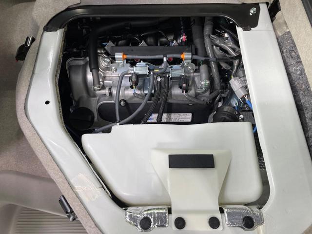 エブリイワゴン PZターボスペシャル 届出済未使用車 スズキセーフティサポート 両側電動ドア シートヒーター 電動オートステップ クリアランスソナー スマートキー LEDヘッド 車線逸脱警報 オートライト オートAC 純正14インチアルミ(26枚目)