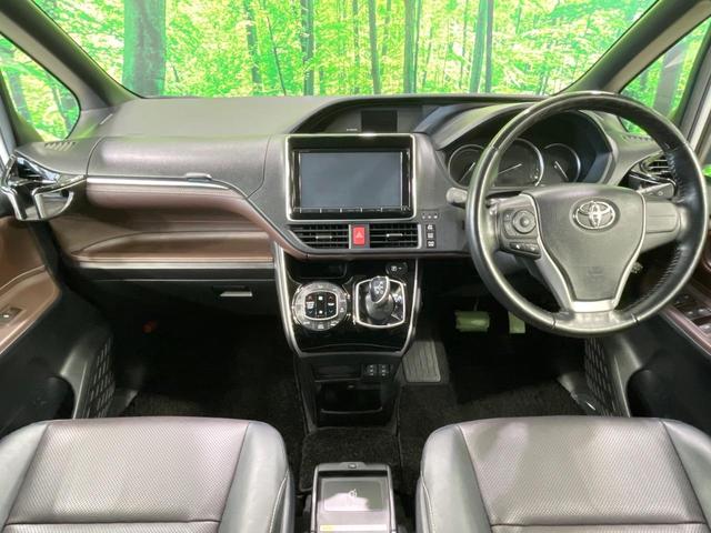 エスクァイア ハイブリッドGi 禁煙車 モデリスタエアロ 純正9型ナビ クルーズコントロール 両側電動ドア 合皮レザー シートヒーター LEDヘッド バックカメラ ETC 純正15インチアルミ スマートキー(2枚目)