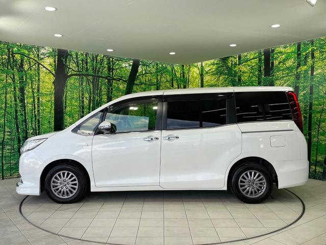 エスクァイア ハイブリッドGi 禁煙車 モデリスタエアロ 純正9型ナビ クルーズコントロール 両側電動ドア 合皮レザー シートヒーター LEDヘッド バックカメラ ETC 純正15インチアルミ スマートキー(23枚目)