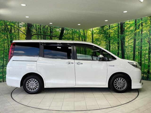 エスクァイア ハイブリッドGi 禁煙車 モデリスタエアロ 純正9型ナビ クルーズコントロール 両側電動ドア 合皮レザー シートヒーター LEDヘッド バックカメラ ETC 純正15インチアルミ スマートキー(24枚目)