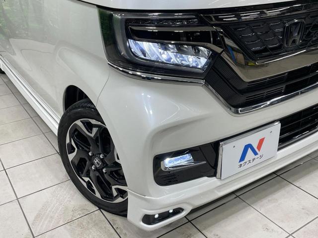 N-BOXカスタム G・EXターボホンダセンシング 禁煙車 純正8型ナビ ホンダセンシング レーダークルーズ 両側電動ドア ハーフレザー クリアランスソナー LEDヘッド バックカメラ ETC 純正14インチアルミ スマートキー ターボ(12枚目)