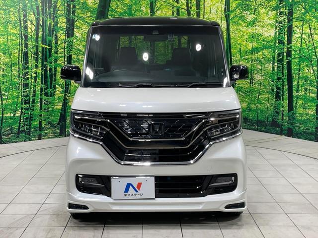 N-BOXカスタム G・EXターボホンダセンシング 禁煙車 純正8型ナビ ホンダセンシング レーダークルーズ 両側電動ドア ハーフレザー クリアランスソナー LEDヘッド バックカメラ ETC 純正14インチアルミ スマートキー ターボ(14枚目)