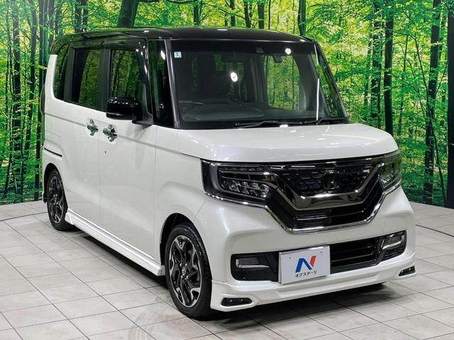 N-BOXカスタム G・EXターボホンダセンシング 禁煙車 純正8型ナビ ホンダセンシング レーダークルーズ 両側電動ドア ハーフレザー クリアランスソナー LEDヘッド バックカメラ ETC 純正14インチアルミ スマートキー ターボ(16枚目)
