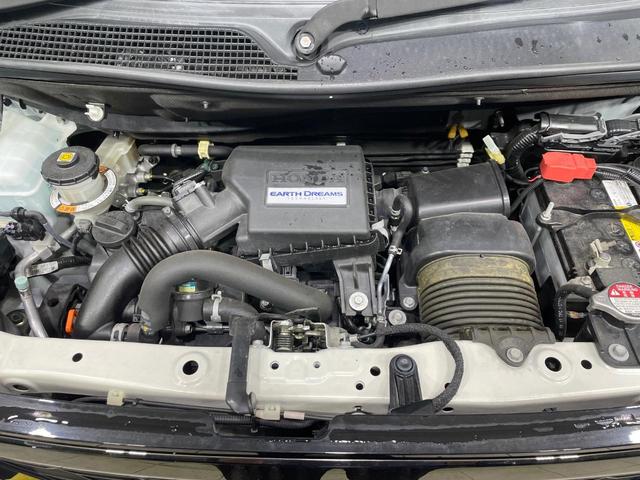 N-BOXカスタム G・EXターボホンダセンシング 禁煙車 純正8型ナビ ホンダセンシング レーダークルーズ 両側電動ドア ハーフレザー クリアランスソナー LEDヘッド バックカメラ ETC 純正14インチアルミ スマートキー ターボ(18枚目)