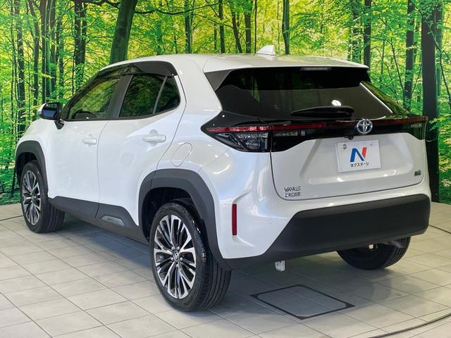 ヤリスクロス ハイブリッドZ 禁煙車 ディスプレイオーディオ 全周囲カメラ セーフティセンス レーダークルーズ BSM ハーフレザー パワーシート シートヒーター ステアリングヒーター クリアランスソナー LEDヘッド(27枚目)