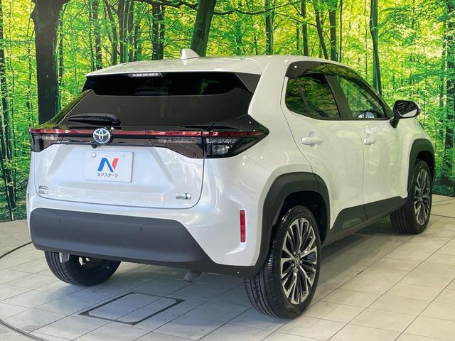 ヤリスクロス ハイブリッドZ 禁煙車 ディスプレイオーディオ 全周囲カメラ セーフティセンス レーダークルーズ BSM ハーフレザー パワーシート シートヒーター ステアリングヒーター クリアランスソナー LEDヘッド(28枚目)