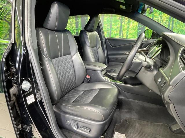 ハリアー エレガンス 禁煙車 純正9型ナビ ハーフレザー パワーシート LEDヘッド バックカメラ ETC 純正17インチアルミ スマートキー Bluetooth再生 電動格納ミラー(8枚目)