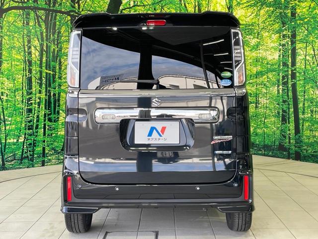 スペーシアカスタム ハイブリッドＸＳ　禁煙車　フローティング９型ナビ　スズキセーフティサポート　両側電動ドア　ハーフレザー　シートヒーター　クリアランスソナー　ＬＥＤヘッド　ＥＴＣ　アイドリングストップ　スマートキー　純正１５インチアルミ（15枚目）