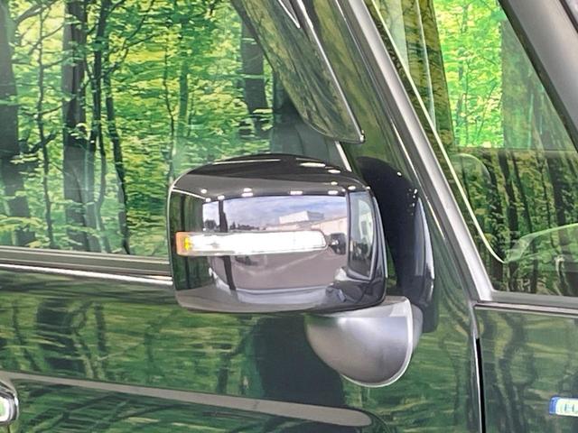 スペーシアカスタム ハイブリッドＸＳ　禁煙車　フローティング９型ナビ　スズキセーフティサポート　両側電動ドア　ハーフレザー　シートヒーター　クリアランスソナー　ＬＥＤヘッド　ＥＴＣ　アイドリングストップ　スマートキー　純正１５インチアルミ（25枚目）