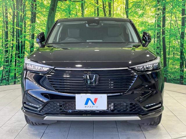 ヴェゼル ｅ：ＨＥＶ　Ｚ　禁煙車　ホンダコネクトディスプレイ　ＢＳＭ　ホンダセンシング　レーダークルーズ　ハーフレザー　シートヒーター　ステアリングヒーター　電動リア　クリアランスソナー　ＬＥＤヘッド　バックカメラ　ＥＴＣ（14枚目）