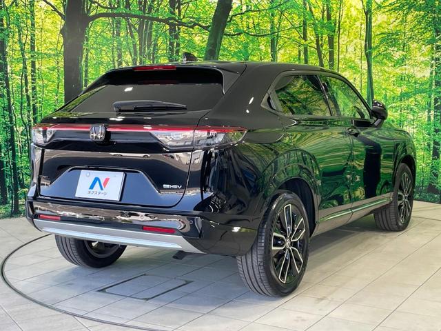 ヴェゼル ｅ：ＨＥＶ　Ｚ　禁煙車　ホンダコネクトディスプレイ　ＢＳＭ　ホンダセンシング　レーダークルーズ　ハーフレザー　シートヒーター　ステアリングヒーター　電動リア　クリアランスソナー　ＬＥＤヘッド　バックカメラ　ＥＴＣ（17枚目）