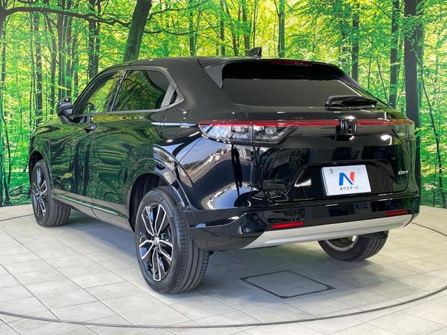 ヴェゼル ｅ：ＨＥＶ　Ｚ　禁煙車　ホンダコネクトディスプレイ　ＢＳＭ　ホンダセンシング　レーダークルーズ　ハーフレザー　シートヒーター　ステアリングヒーター　電動リア　クリアランスソナー　ＬＥＤヘッド　バックカメラ　ＥＴＣ（24枚目）