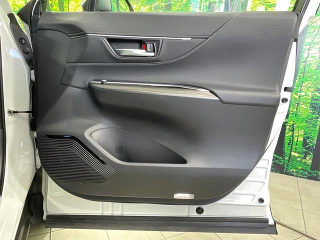 ハリアー Z 禁煙車 JBL メーカーナビ 全周囲カメラ デジタルインナー 衝突軽減 レーダークルーズ BSM ハーフレザー パワーシート 電動リア クリアランスソナー LEDヘッド ETC 純正18インチアルミ(36枚目)