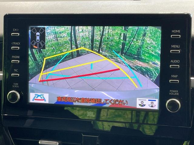 カムリ WS 禁煙車 9型ディスプレイオーディオ JBL セーフティセンス レーダークルーズ BSM ハーフレザー パワーシート クリアランスソナー LEDヘッド バックカメラ ETC 純正18インチAW(4枚目)