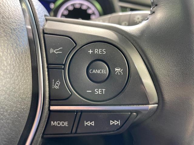 カムリ WS 禁煙車 9型ディスプレイオーディオ JBL セーフティセンス レーダークルーズ BSM ハーフレザー パワーシート クリアランスソナー LEDヘッド バックカメラ ETC 純正18インチAW(7枚目)