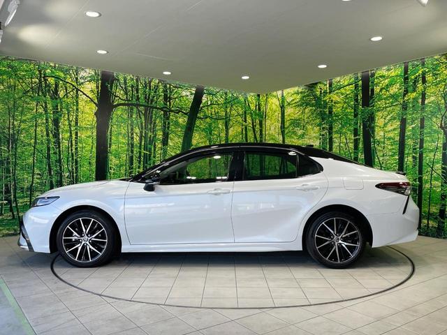 カムリ WS 禁煙車 9型ディスプレイオーディオ JBL セーフティセンス レーダークルーズ BSM ハーフレザー パワーシート クリアランスソナー LEDヘッド バックカメラ ETC 純正18インチAW(25枚目)