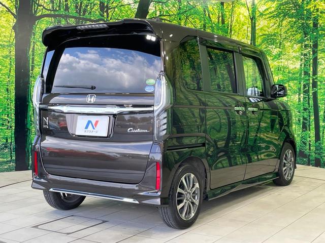 N-BOXカスタム L 禁煙車 純正SDナビ ホンダセンシング レーダークルーズ 両側電動ドア シートヒーター クリアランスソナー LEDヘッド バックカメラ ETC 純正14インチアルミ スマートキー(27枚目)