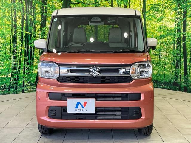 スペーシア ハイブリッドX 禁煙車 SDナビ スズキセーフティサポート 車線逸脱警報 クリアランスソナー 両側電動ドア シートヒーター LEDヘッド バックカメラ ETC スマートキー アイドリングストップ(16枚目)