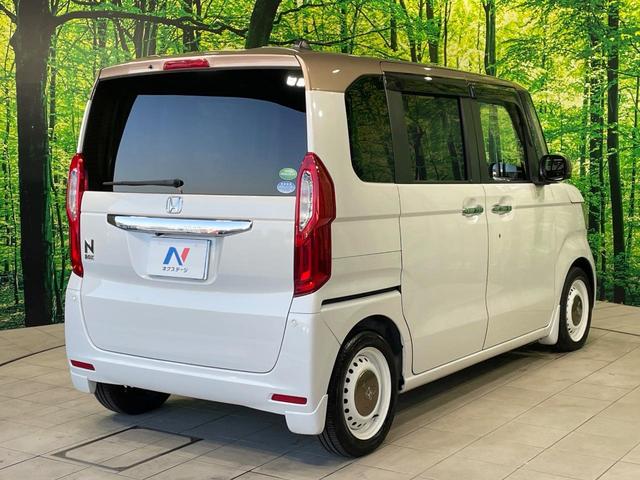 Ｎ－ＢＯＸ Ｇ・ＥＸターボホンダセンシングカッパブラウンスタイル　禁煙車　純正８型ナビ　ホンダセンシング　レーダークルーズ　両側電動ドア　クリアランスソナー　ＬＥＤヘッド　バックカメラ　ＥＴＣ　スマートキー　オートエアコン　Ｂｌｕｅｔｏｏｔｈ再生（26枚目）