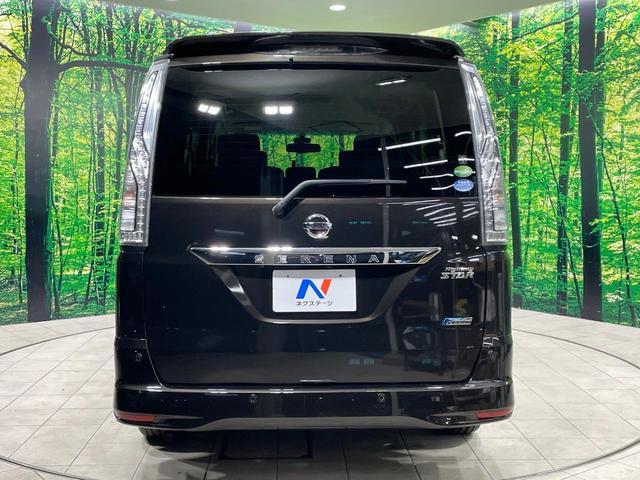 セレナ ハイウェイスターＳ－ＨＶアドバンスドセーフティパック　禁煙車　純正８型ナビ　後席モニター　アラウンドビュー　衝突軽減装置　クルコン　車線逸脱警報　両側電動ドア　ＬＥＤヘッド　ＥＴＣ　純正１６インチアルミ　スマートキー　アイドリングストップ（16枚目）