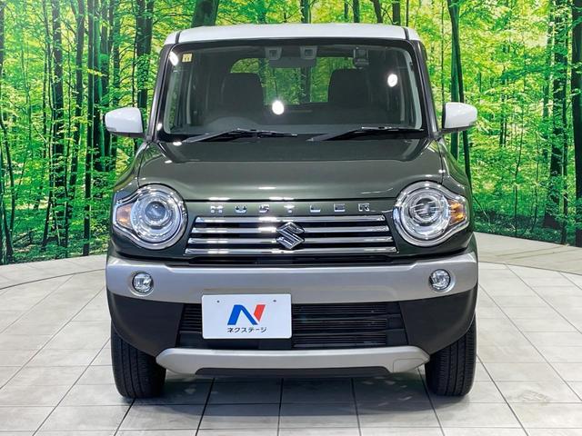ハスラー ＪスタイルＩＩ　禁煙車　純正ナビ　デュアルカメラブレーキサポート　車線逸脱警報　誤発進抑制機能　ハーフレザー　シートヒーター　ＨＩＤヘッド　オートライト　アイドリングストップ　純正１５インチアルミ　スマートキー（14枚目）