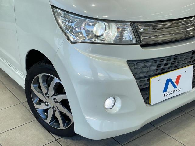 パレットＳＷ ＸＳ　禁煙車　ＳＤナビ　電動スライドドア　ＨＩＤヘッドライト　ＥＴＣ　純正１４インチアルミホイール　スマートキー　オートエアコン　電動格納ミラー（12枚目）