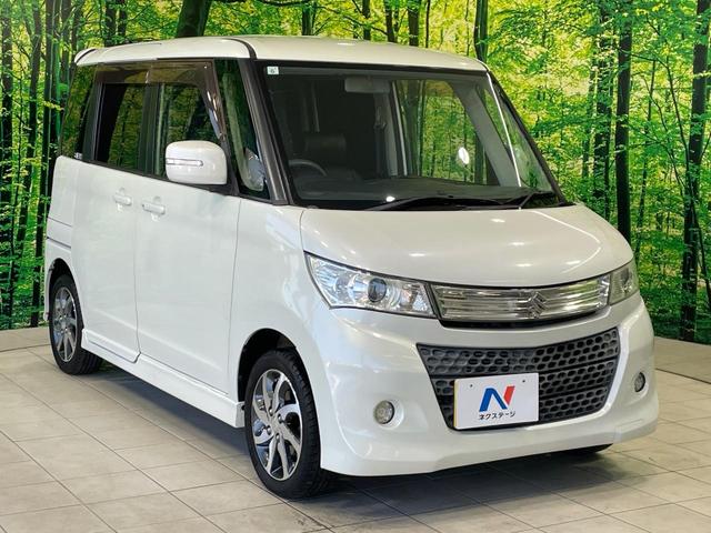 パレットＳＷ ＸＳ　禁煙車　ＳＤナビ　電動スライドドア　ＨＩＤヘッドライト　ＥＴＣ　純正１４インチアルミホイール　スマートキー　オートエアコン　電動格納ミラー（16枚目）