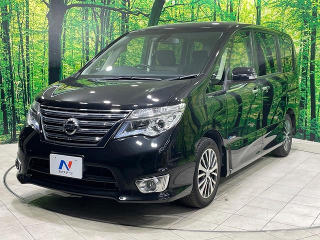 セレナ ハイウェイスター Vセレクション+セーフティ SHV 禁煙車 純正8型ナビ フリップダウンモニター 衝突軽減 車線逸脱警報 クルコン 両側電動ドア LEDヘッド バックカメラ ETC 純正16インチアルミ スマートキー(45枚目)